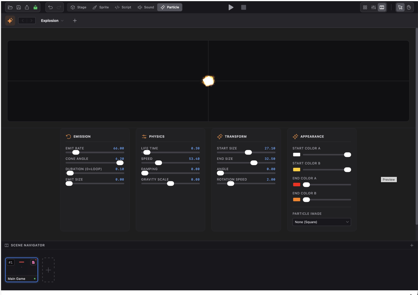 Particle Editor