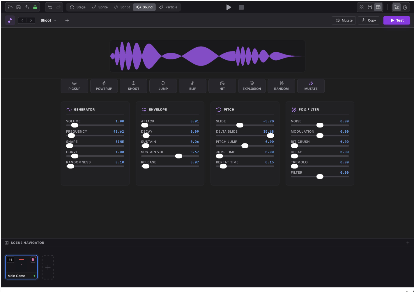 SoundFX Editor