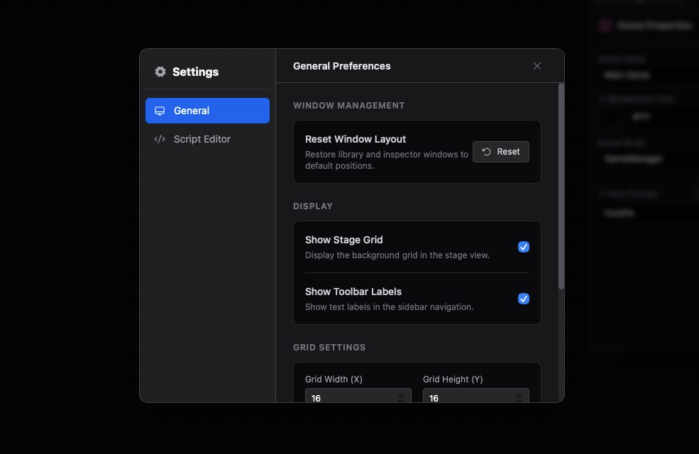 Application Prefs