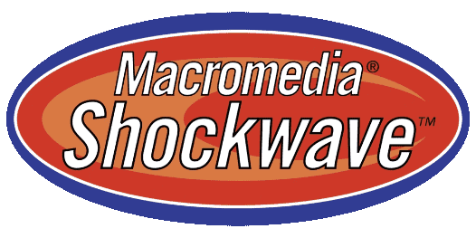Original Macromedia Shockwave logo.