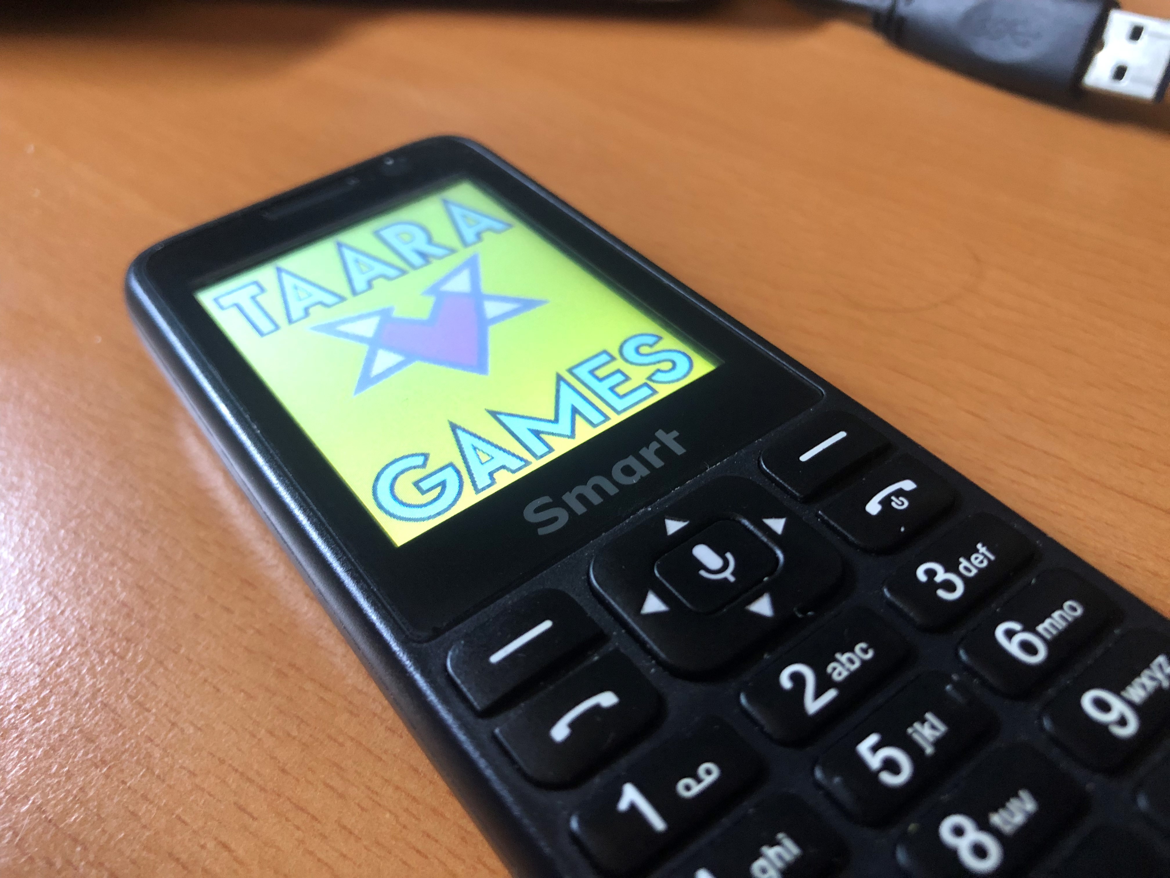 Picture of a KaiOS phone